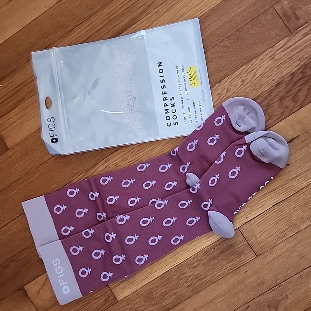 NWT FIGS SOCKS LIMITED EDITION lrg